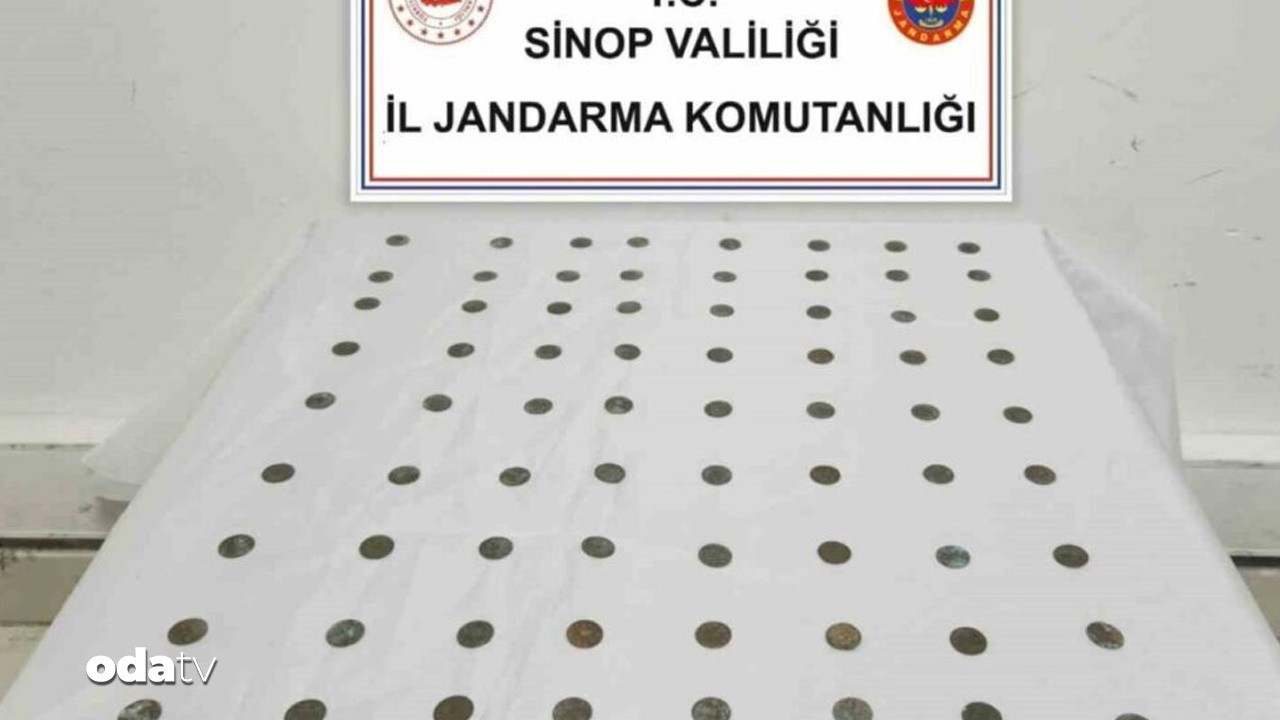 sinopta kacakcilik operasyonu 72 sikke ele gecirildi RhceTLeV