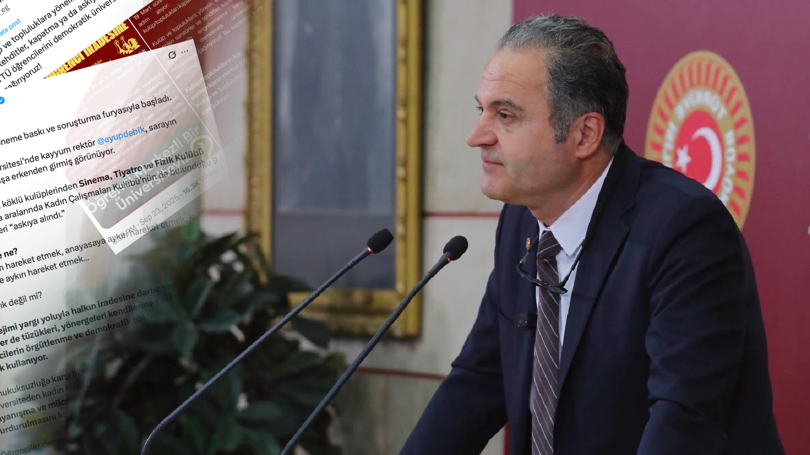 yildiz teknik universitesindeki kulup kapatmalarina emek partili bayhandan tepki kayyim rektorler ogrencilerin orgutlenme ve demokratik haklarini kisitliyor 7lKwmSnk