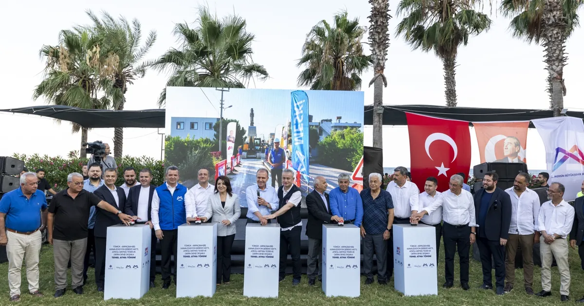 Mersinde dev altyapi yatirimi icin temel atildi vNxwDzKV